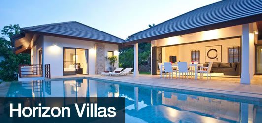 Horizon Villa with pool.