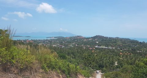 Beau terrain vue mer sur Koh Samui