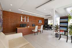 Intérieur du bureau Horizon Homes