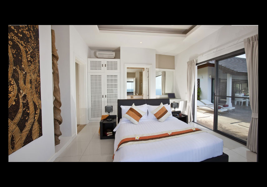 Villa Manadala finished bedroom.