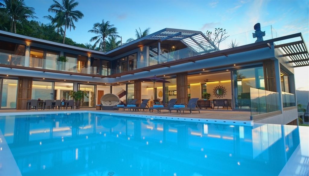 Sea view villa bophut koh samui