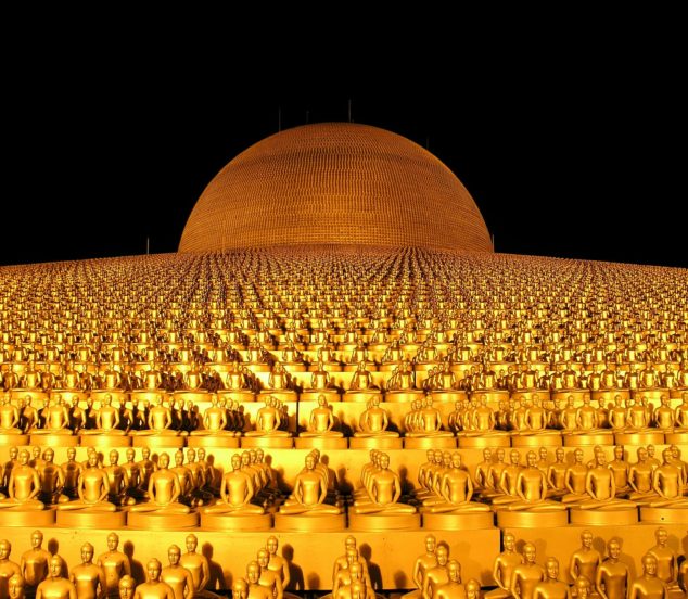 Dhammakaya Pagoda, Thailand.