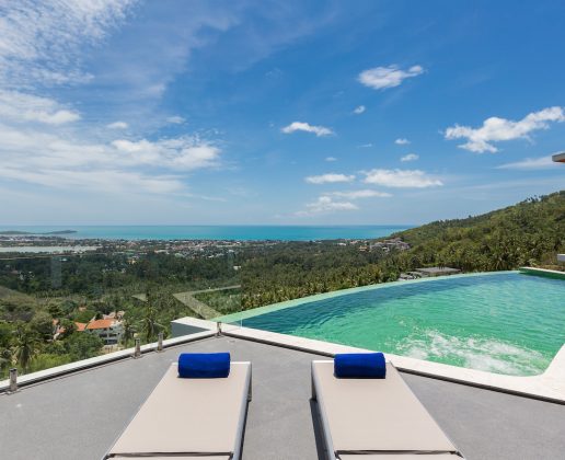 Villa de luxe avec 3 chambres et vue sur la mer