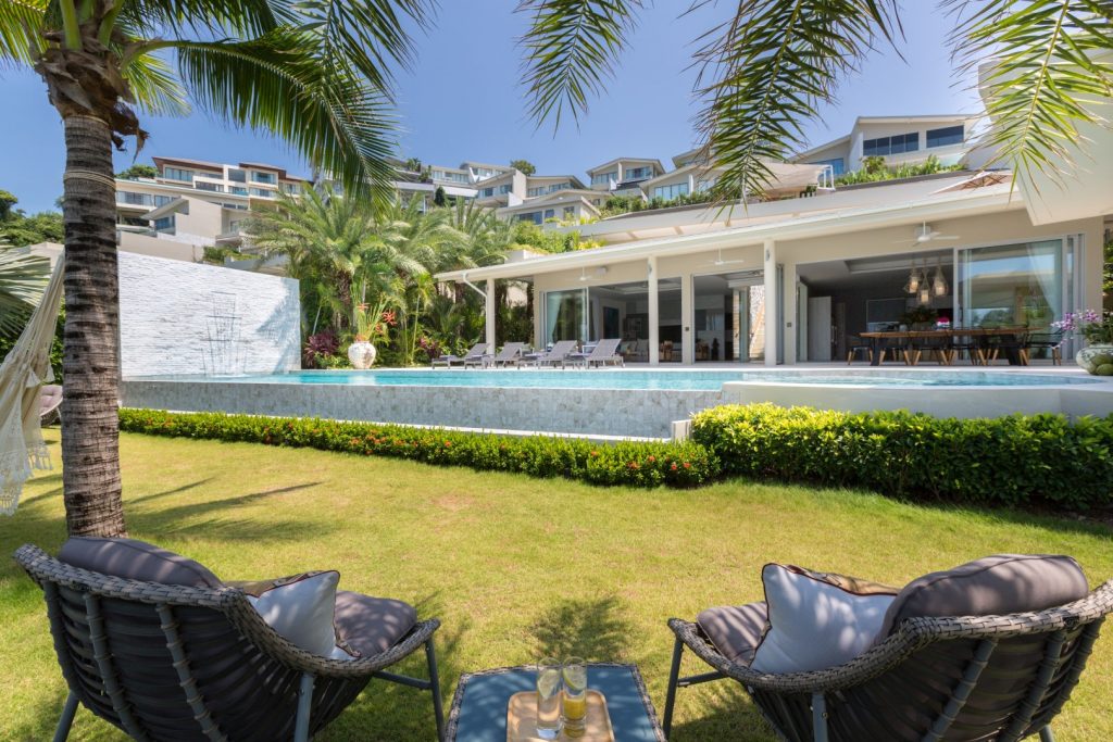 Water front, luxury villa, excellent location, Koh Samui