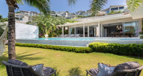 Water front, luxury villa, excellent location, Koh Samui