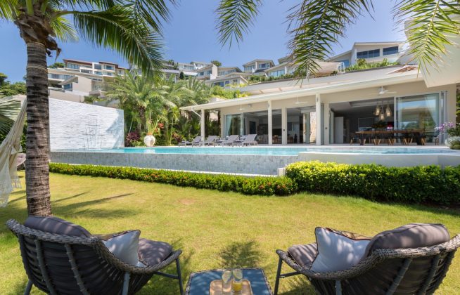 Water front, luxury villa, excellent location, Koh Samui