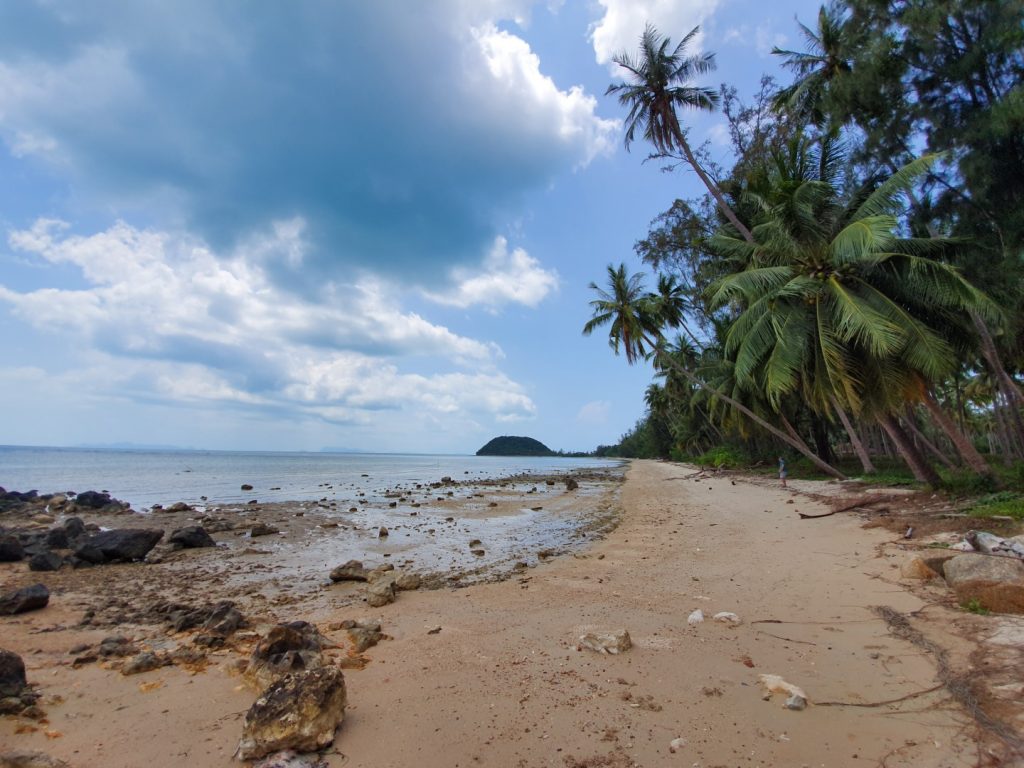 Beach front, sea view, samui sunset view