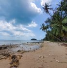 Beach front, sea view, samui sunset view