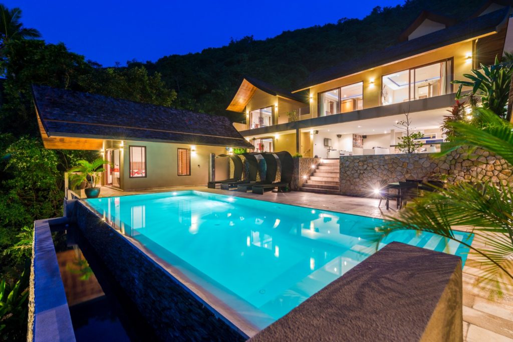 5 bedroom sea view villa Chaweng