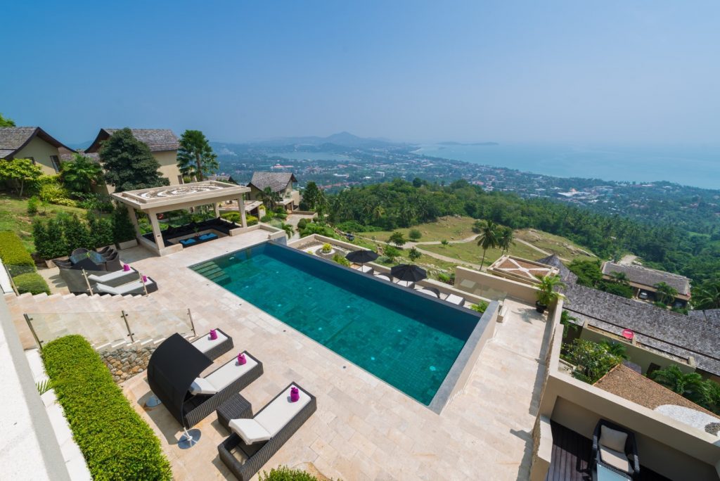 5 bedroom sunrise sea views chaweng samui