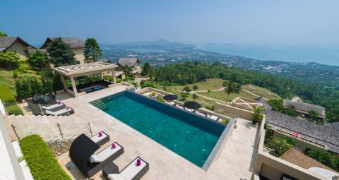 5 bedroom sunrise sea views chaweng samui
