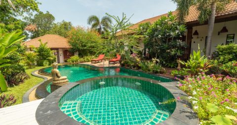 Belle villa avec jardin et piscine