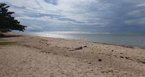令人惊叹的海滩地块在bang por，koh samui