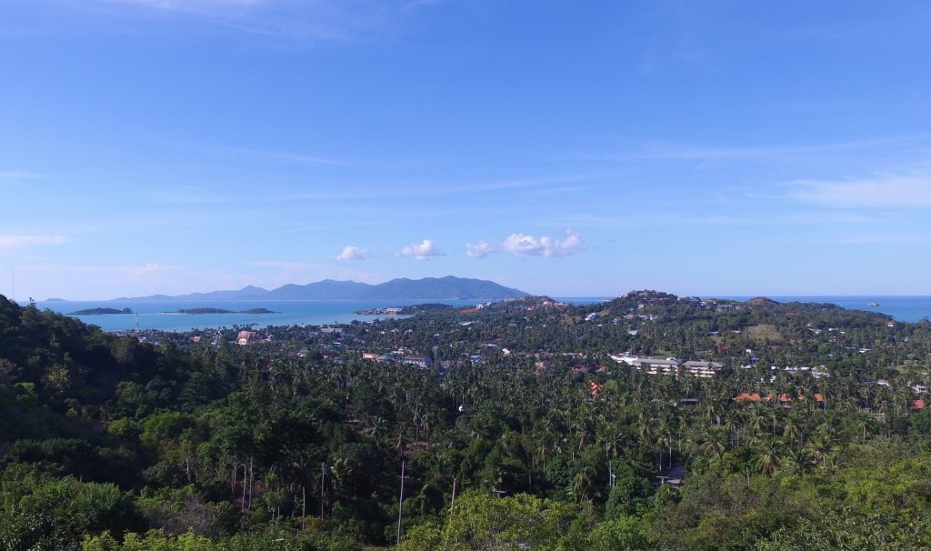 Beautiful sea view land in koh samui