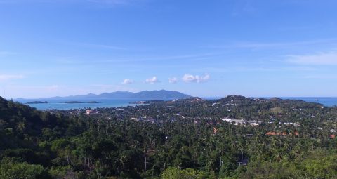 Beautiful sea view land in koh samui
