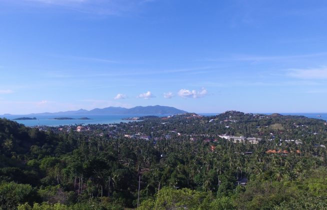 Beautiful sea view land in koh samui