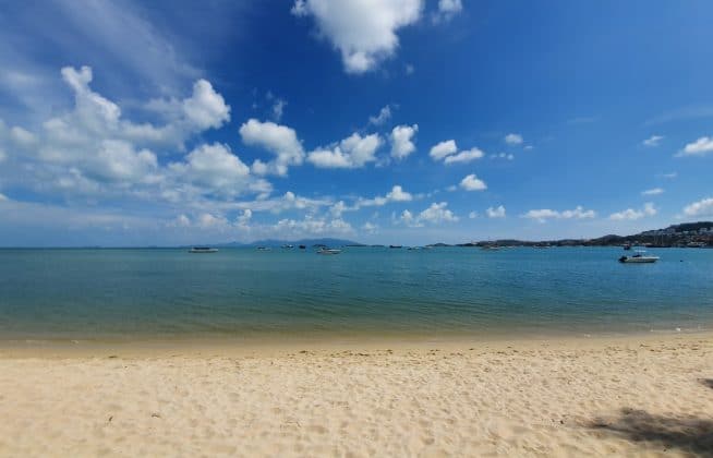 Beach front land