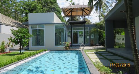 3 bedroom garden villa, peaceful location
