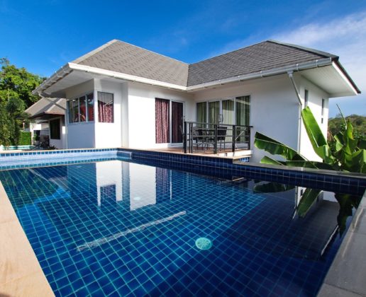 cozy 2-bedroom villa with private pool