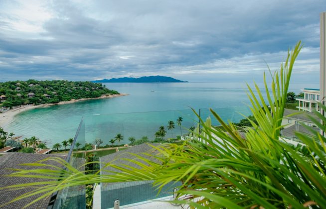 sunset sea view villa beach access