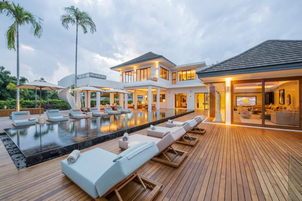 Phuket private estate, private lake