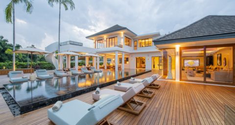 Phuket private estate, private lake