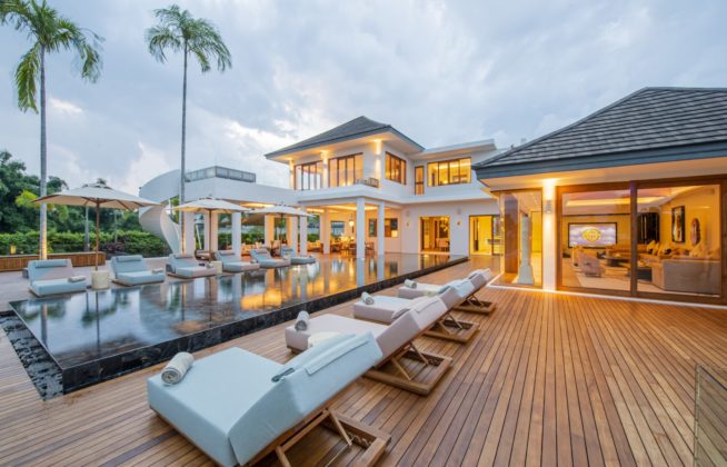 Phuket private estate, private lake