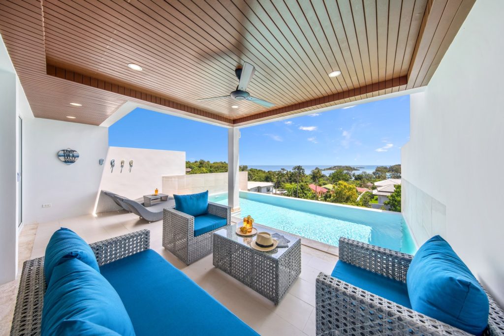 3-bedroom villa close to choeng mon beach
