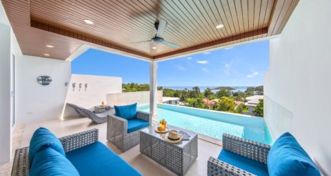 3-bedroom villa close to choeng mon beach