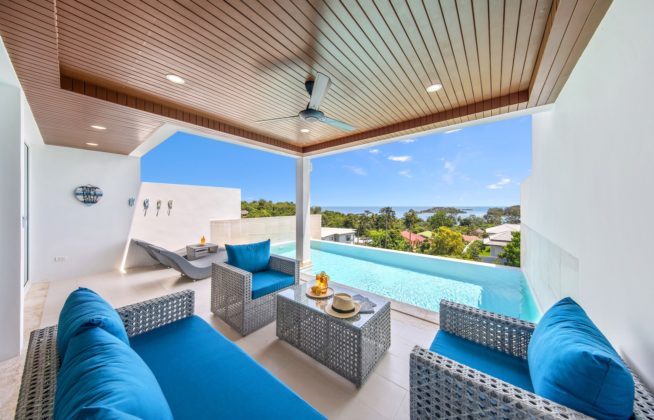 3-bedroom villa close to choeng mon beach