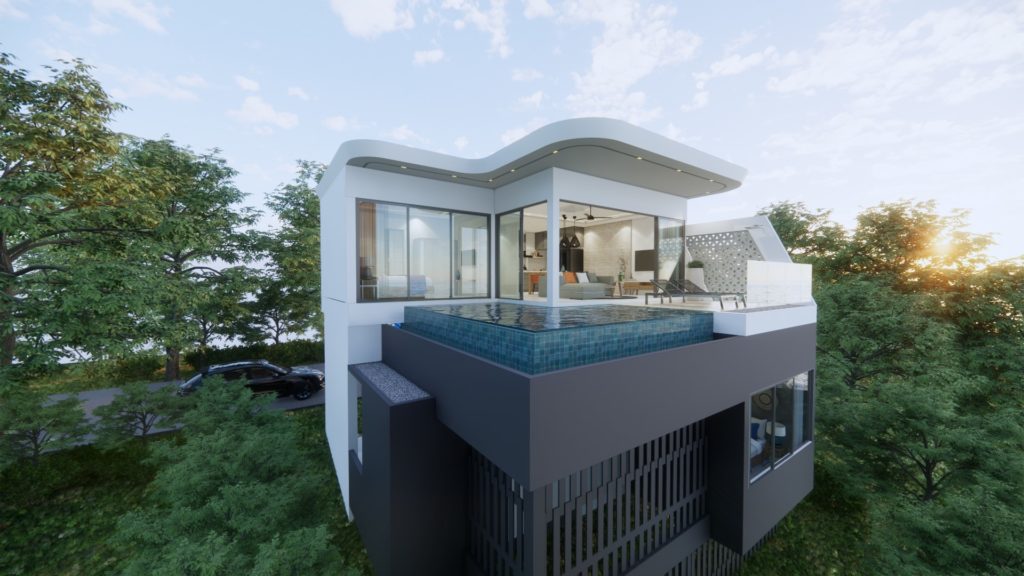 3 bedroom sea view