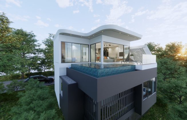 3 bedroom sea view