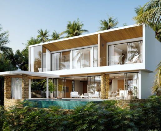 Stylish sea view villa