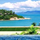 Sea view beach access villa