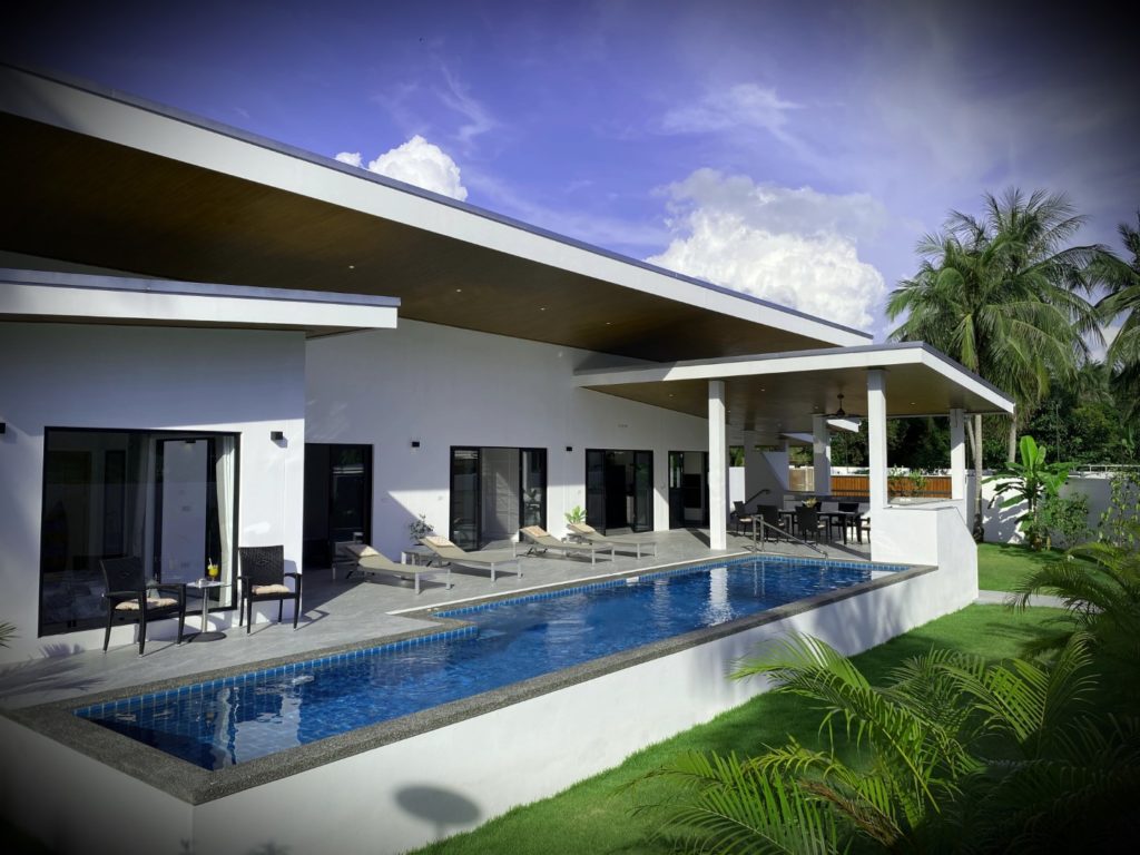 3 bedroom garden villa with private pool