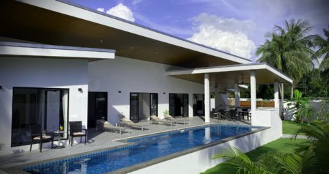 3 bedroom garden villa with private pool