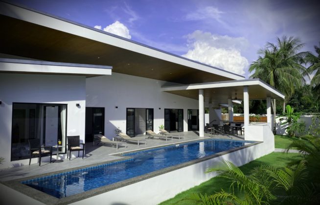 3 bedroom garden villa with private pool