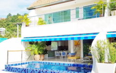 3 bedroom apartment, beach access, private pool