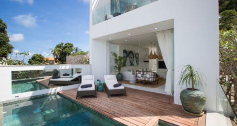 stylish 2 bedroom sea view villa