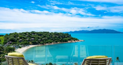 Sea view beach access 4 bedroom villa