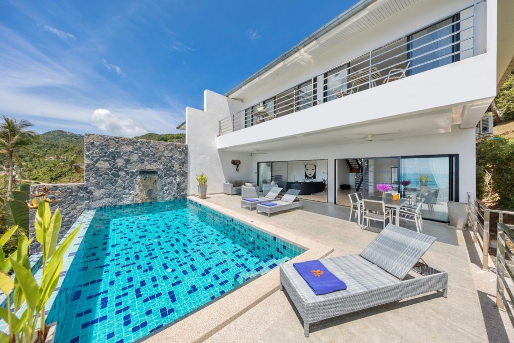 3 bedroom sea view villa chaweng