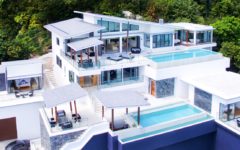 4 bedrooms, panoramic sea views