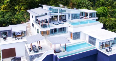 4 bedrooms, panoramic sea views