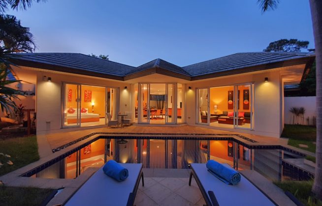1 bedroom pool villa beach access