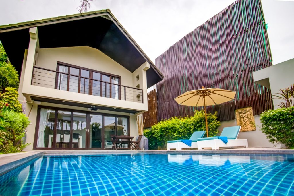 3 bedroom pool villa, close to beach, koh samui