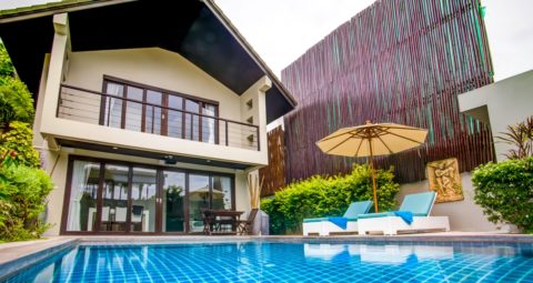 3 bedroom pool villa, close to beach, koh samui