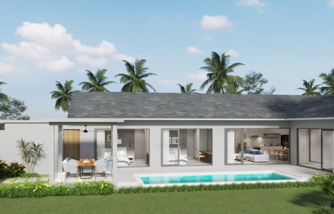 3 bedroom pool villa, koh samui