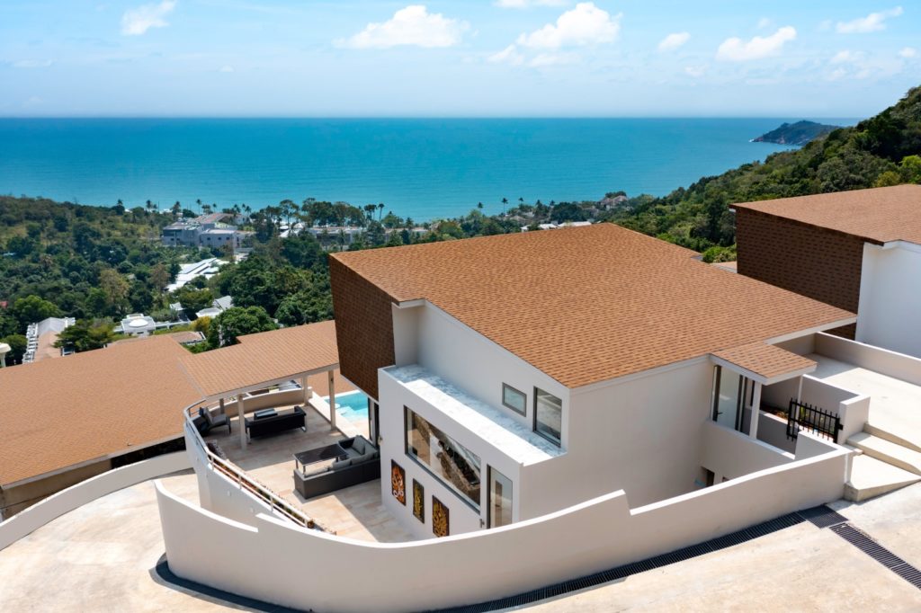 2 bedroom sea view villa with pool, koh samui, thailand