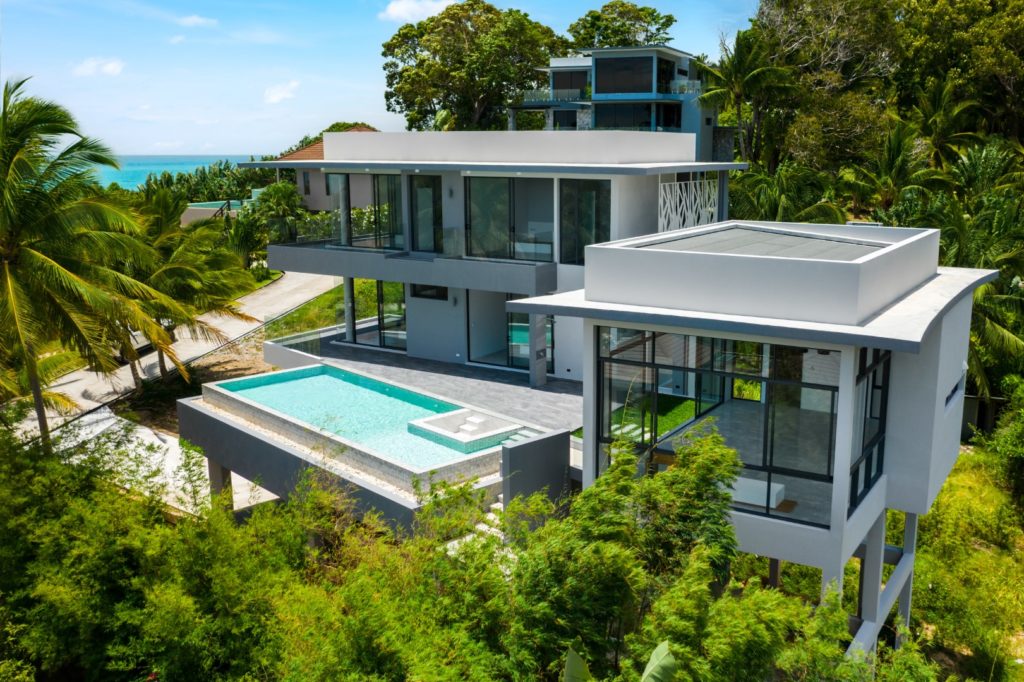 4 bedroom sea view villa with swimming pool, Koh Samui