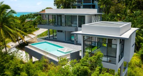 4 bedroom sea view villa with swimming pool, Koh Samui
